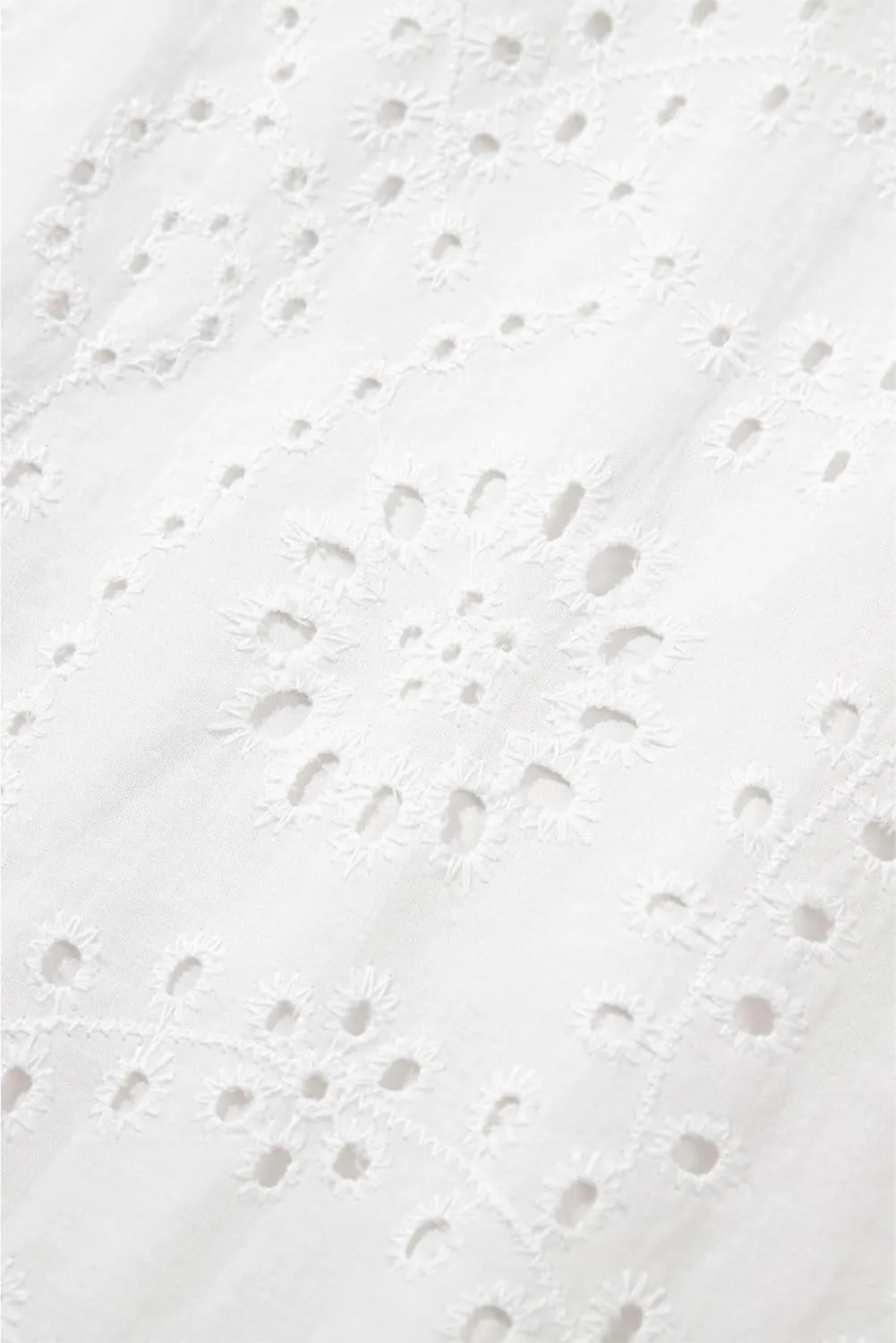 Apvirdy Floral Eyelet Embroidered Dress for Women Sleeveless Crew Neck Ruffle Hem Shift Mini Dress 2025