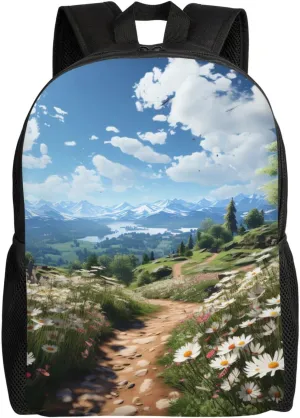 Backpack Travel Laptop Backpack for Men Women Lightweight Rucksack Sunny spring day Casual Daypack