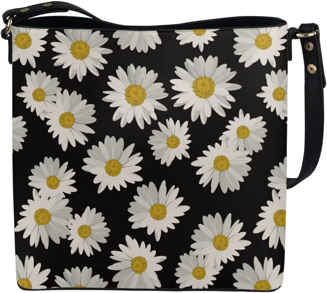 Bucket Bag for School Women Travel Delicate Shoulder Bag Top Handle Handbag With Zipper Crossbody Bags for Outdoors