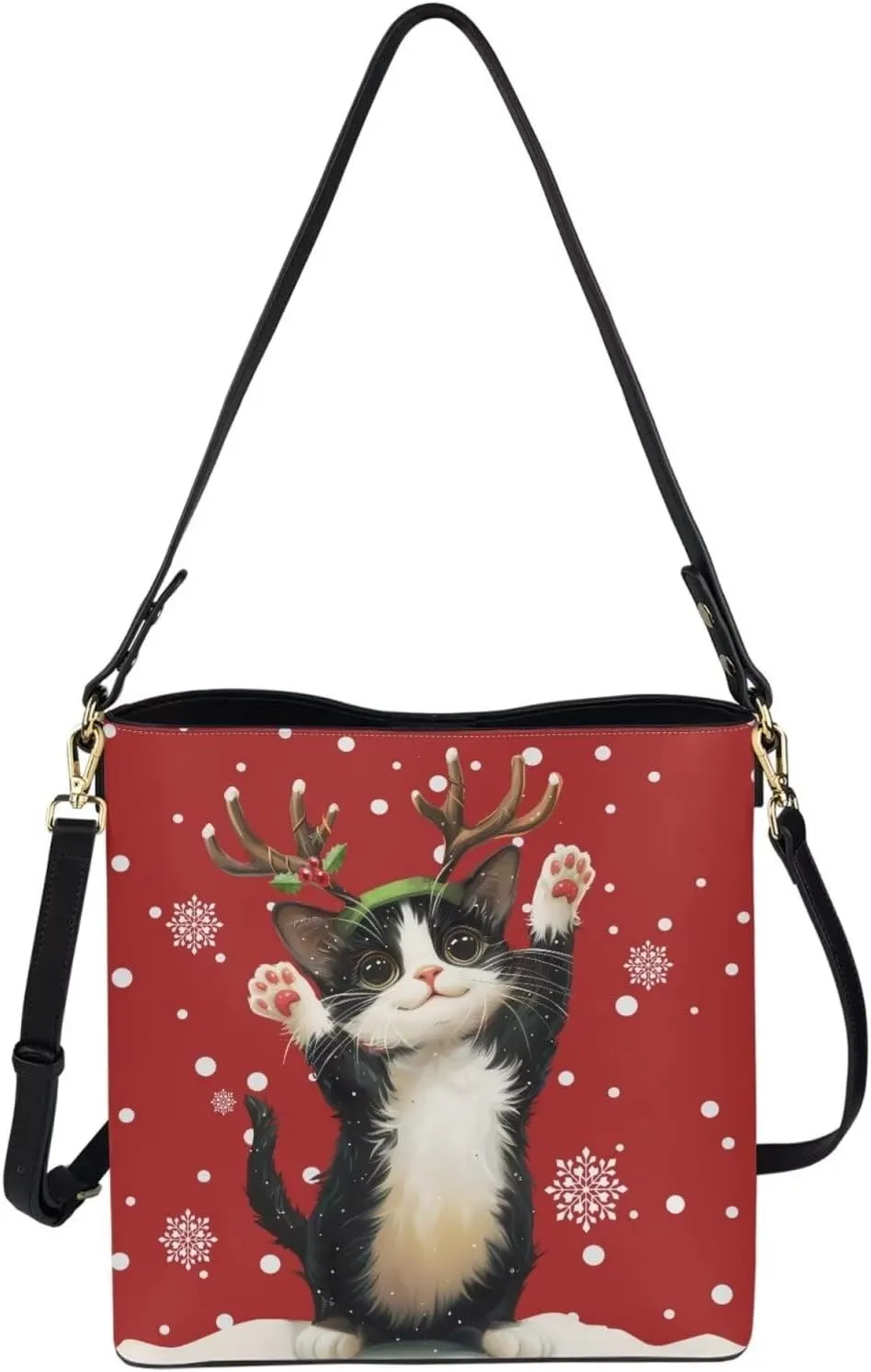 Bucket Bag for School Women Travel Delicate Shoulder Bag Top Handle Handbag With Zipper Crossbody Bags for Outdoors