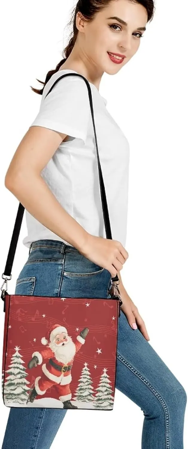 Bucket Bag for School Women Travel Delicate Shoulder Bag Top Handle Handbag With Zipper Crossbody Bags for Outdoors