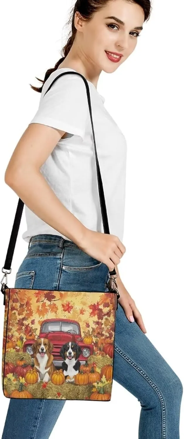Bucket Bag for School Women Travel Delicate Shoulder Bag Top Handle Handbag With Zipper Crossbody Bags for Outdoors