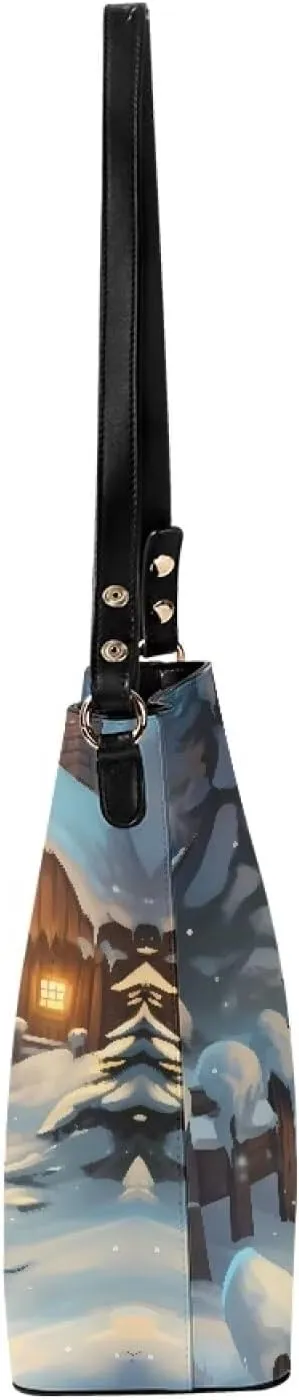 Bucket Bag for School Women Travel Delicate Shoulder Bag Top Handle Handbag With Zipper Crossbody Bags for Outdoors