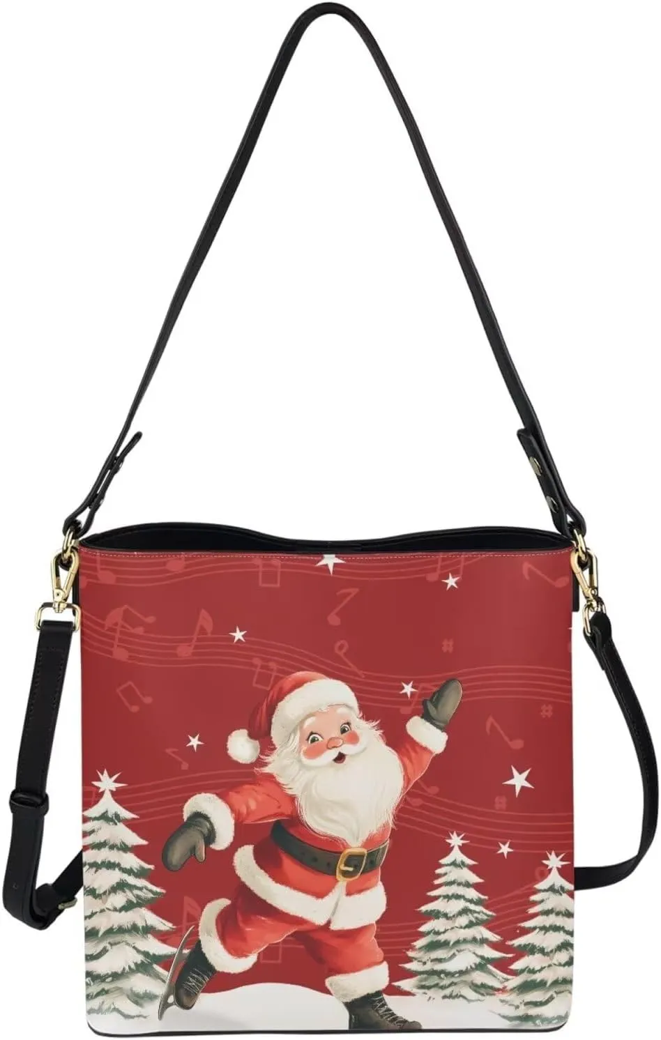 Bucket Bag for School Women Travel Delicate Shoulder Bag Top Handle Handbag With Zipper Crossbody Bags for Outdoors