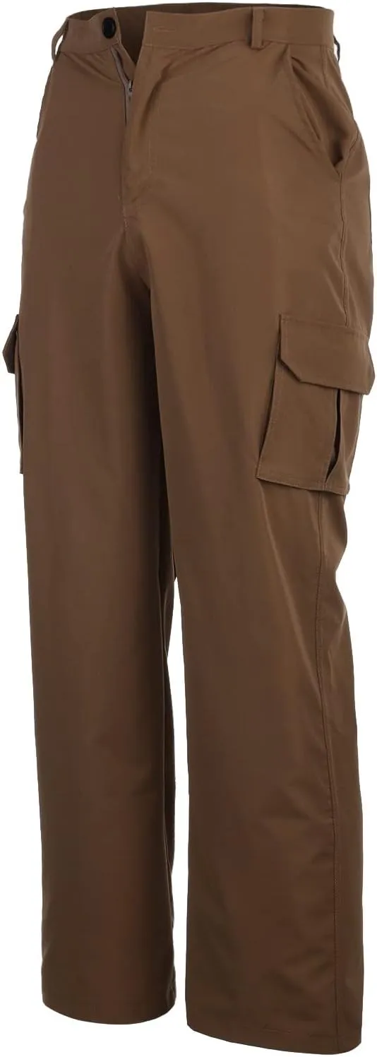 Cargo Pants for Men Big and Tall Men's Heavyweight Fleece Cargo Sweatpants Men's Jogger Pants Drawstring Gym Running