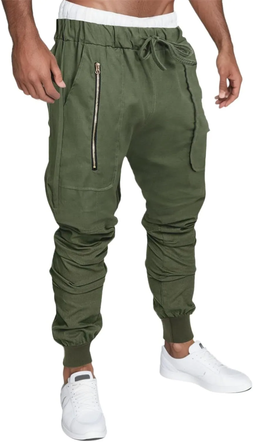 Cargo Pants for Men Relaxed Fit Mens Cargo Pants Workwear Sport Outdoor Trousers with Multi Pockets Men's Cargo Pants