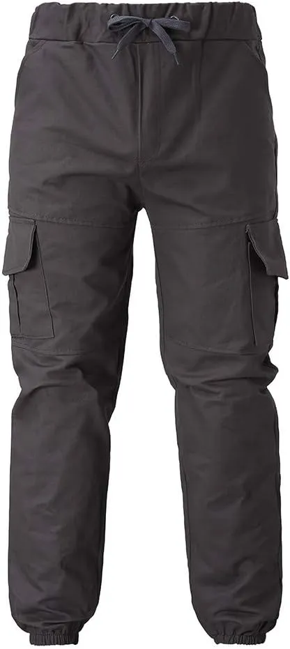 Cargo Pants for Men Relaxed Fit Workwear Casual Cargo Pull On Pants Men's Joggers Pants Athletic Mens Cotton Linen