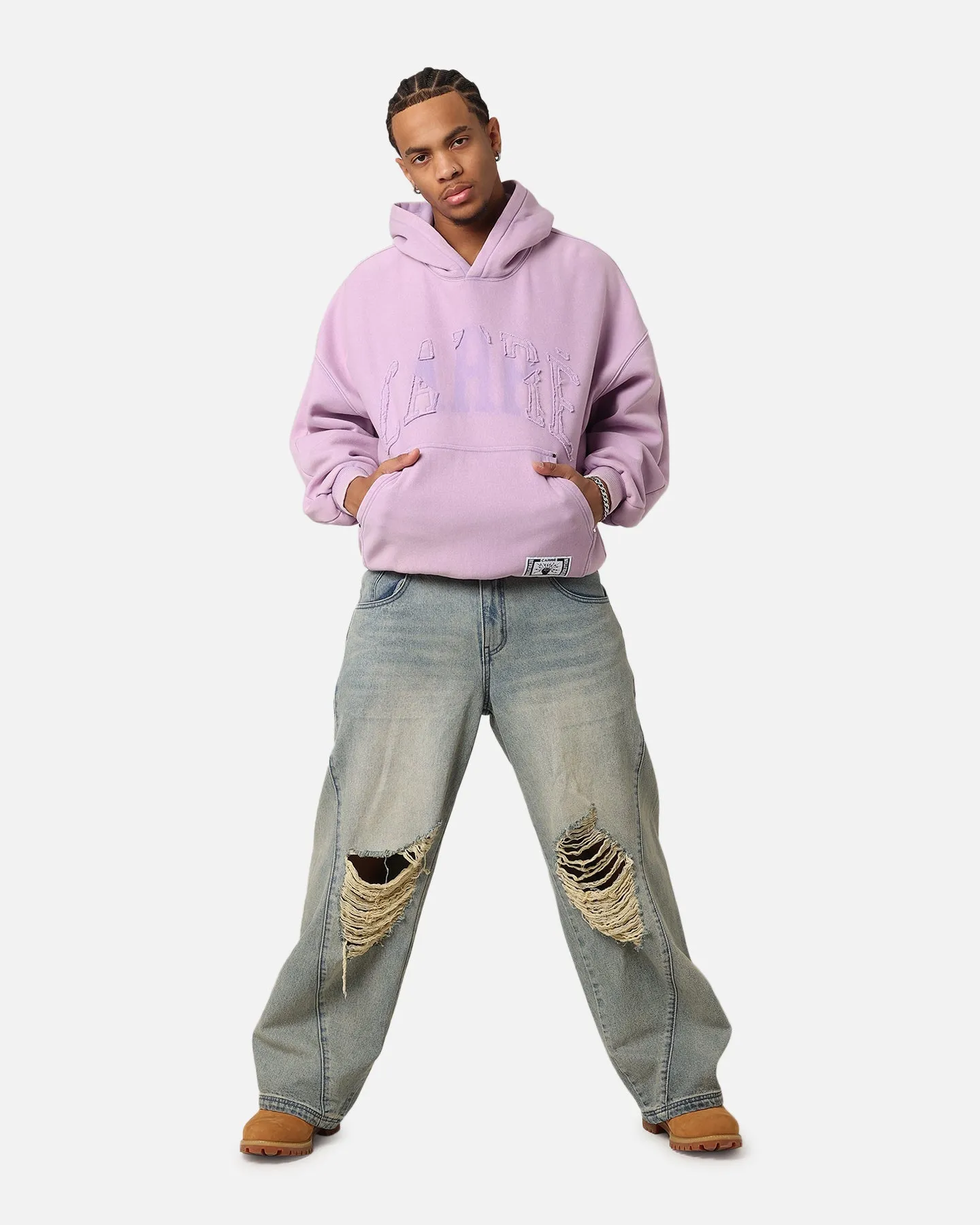 Carre Con-Star Hoodie Washed Purple
