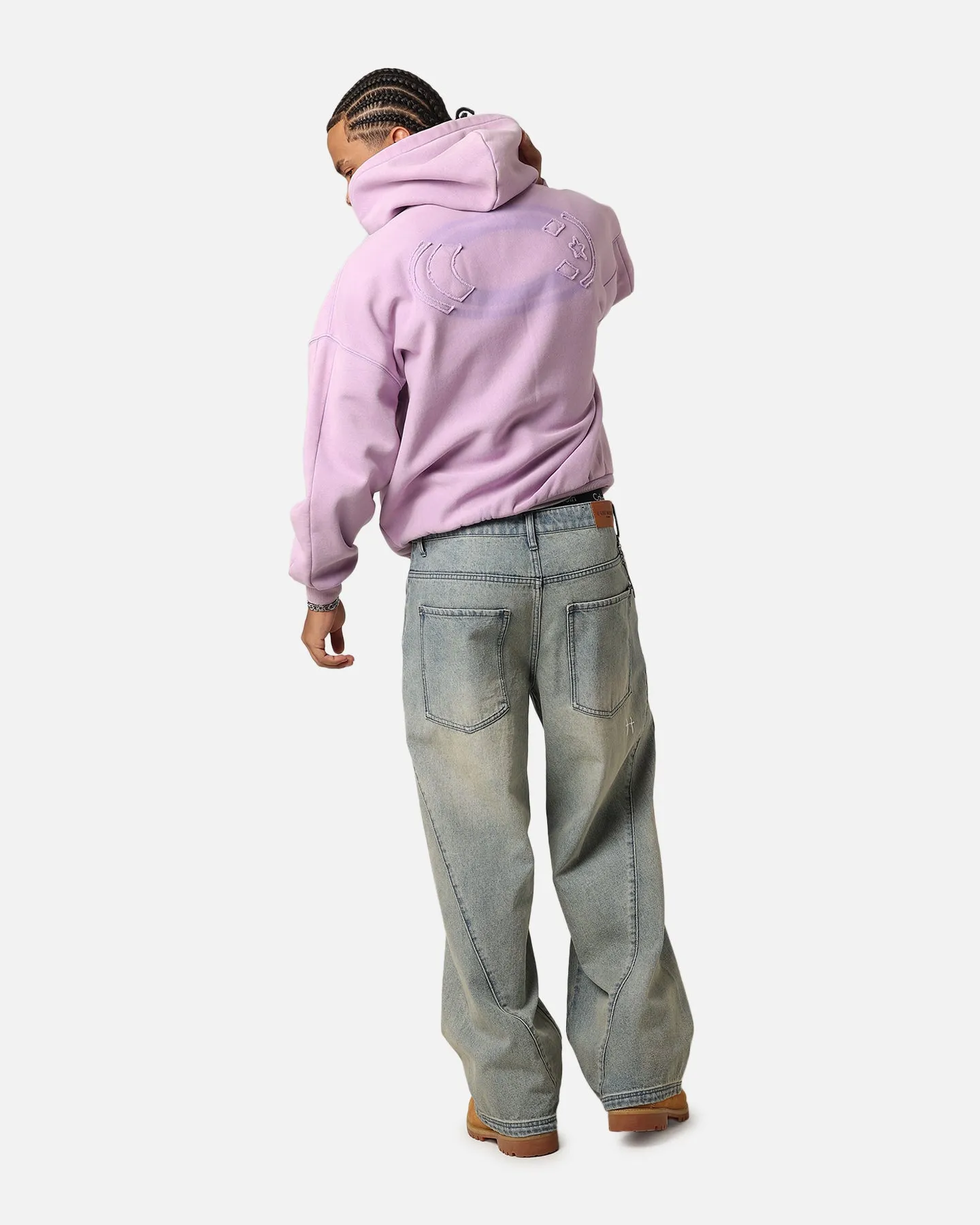 Carre Con-Star Hoodie Washed Purple
