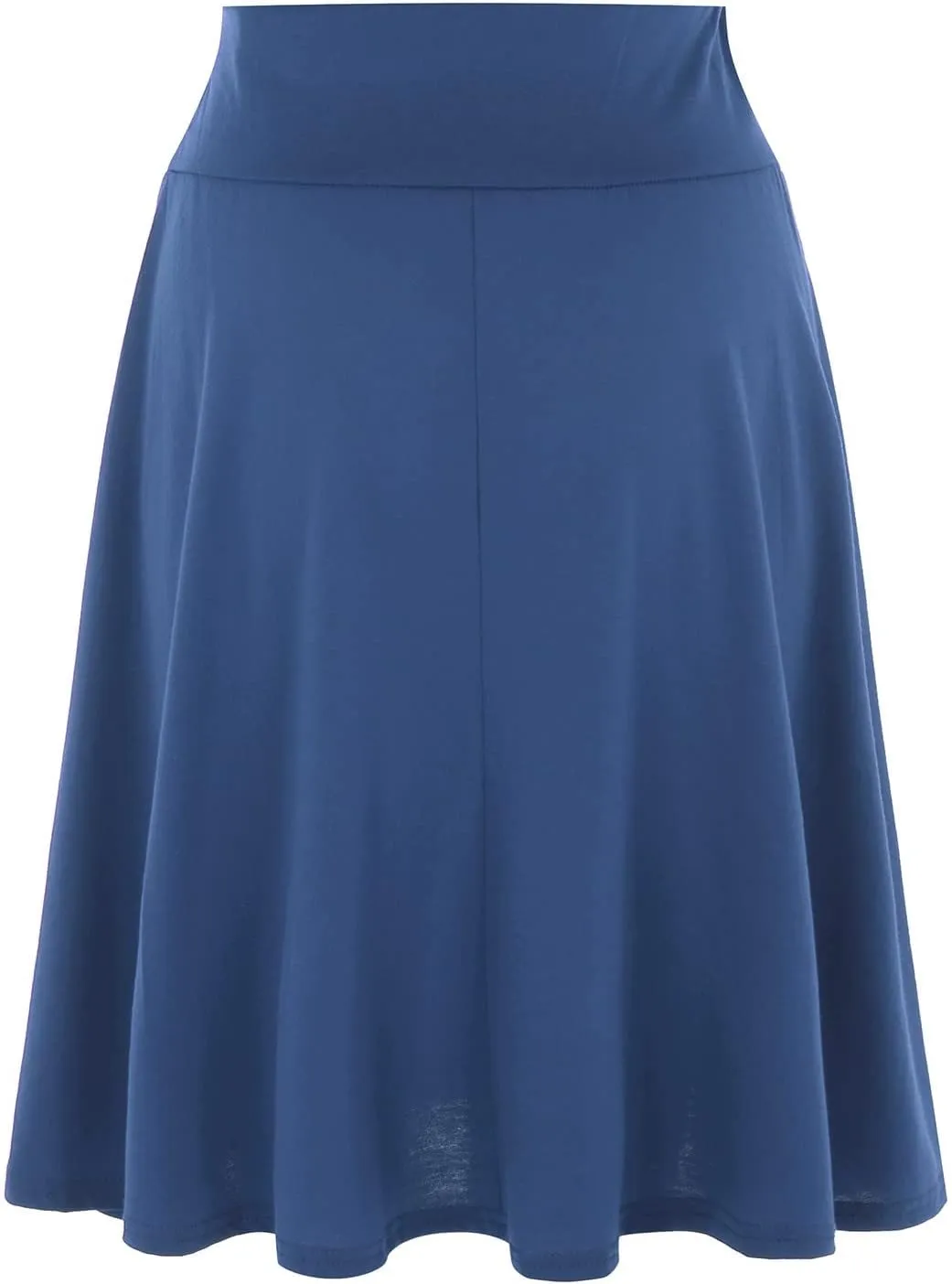 Elastic Skirts for Teen Girls High Waist Solid Dress Pleated Rise Summer Skirt 2023 Maxi Graceful Robe Casual Modest