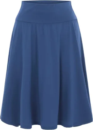 Elastic Skirts for Teen Girls High Waist Solid Dress Pleated Rise Summer Skirt 2023 Maxi Graceful Robe Casual Modest