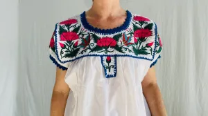 Embroidered Blouse. Tlacolula, Oaxaca, Mexico.