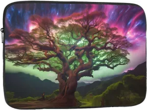 Ethereal Tree Laptop Sleeve Case 15 Inch Suitable For Notebook Computer Tablet Traveling Carrying Simple Case