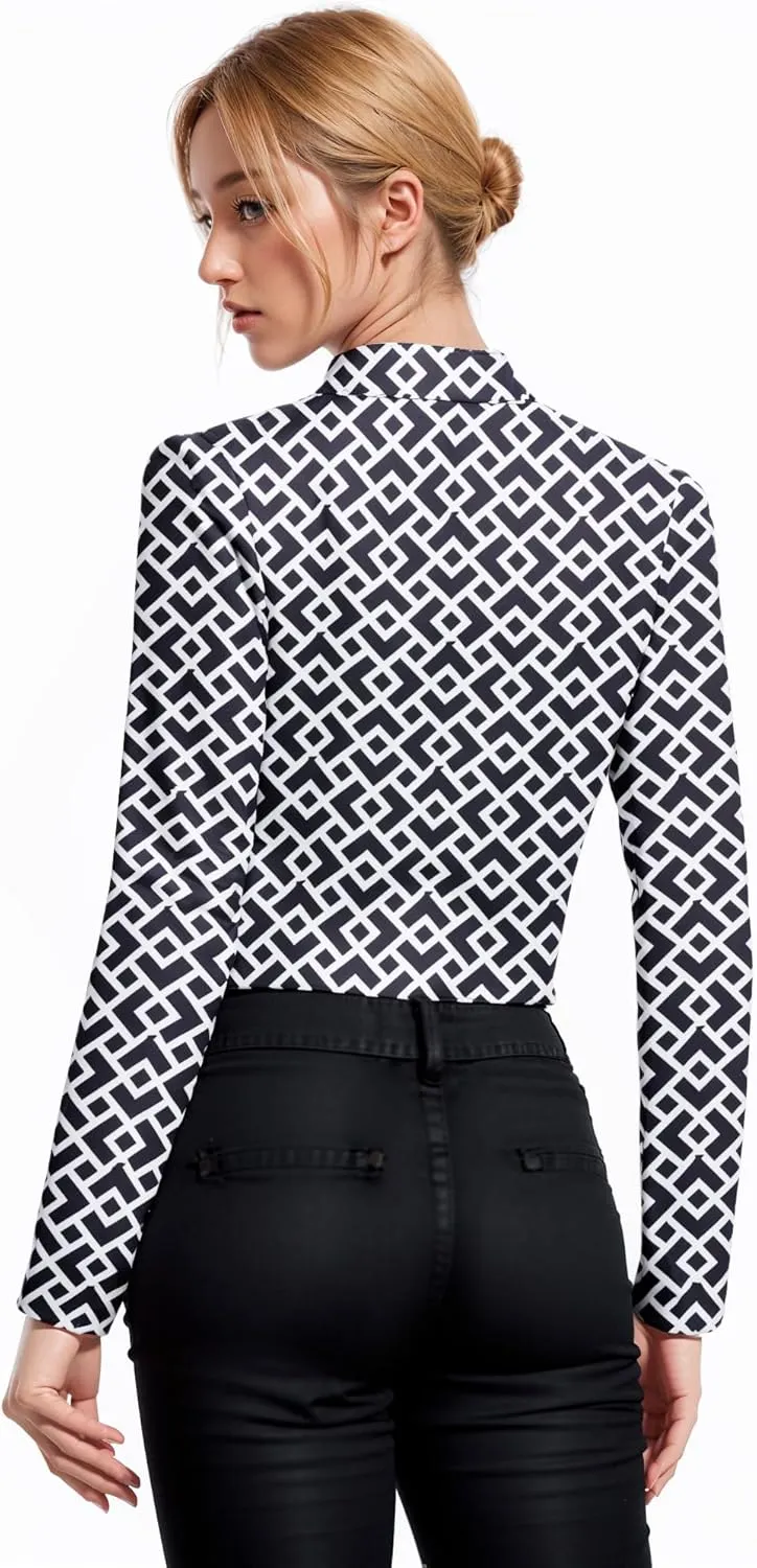 Hybrid & Company Women's Fashion Military Crop Premium Ultra Stretch Gold/Sliver Millennium Zipper Up Dressy Blazer Jacket