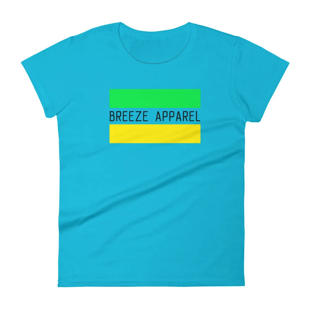 'Jamaican logo' women's short-sleeved shirt