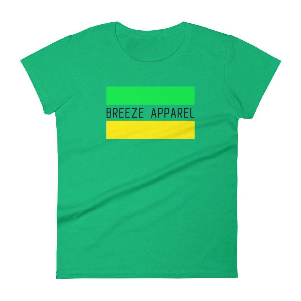 'Jamaican logo' women's short-sleeved shirt