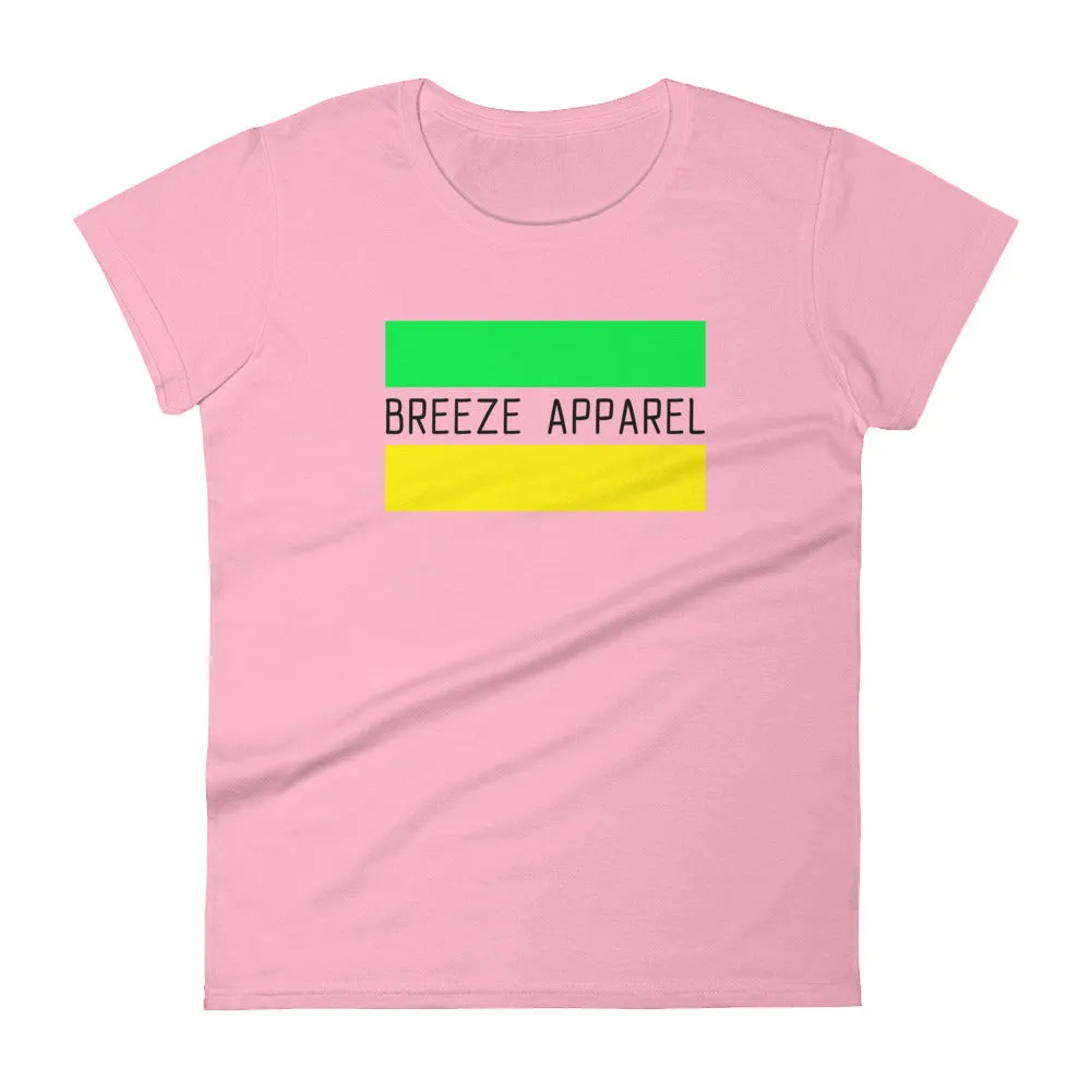'Jamaican logo' women's short-sleeved shirt