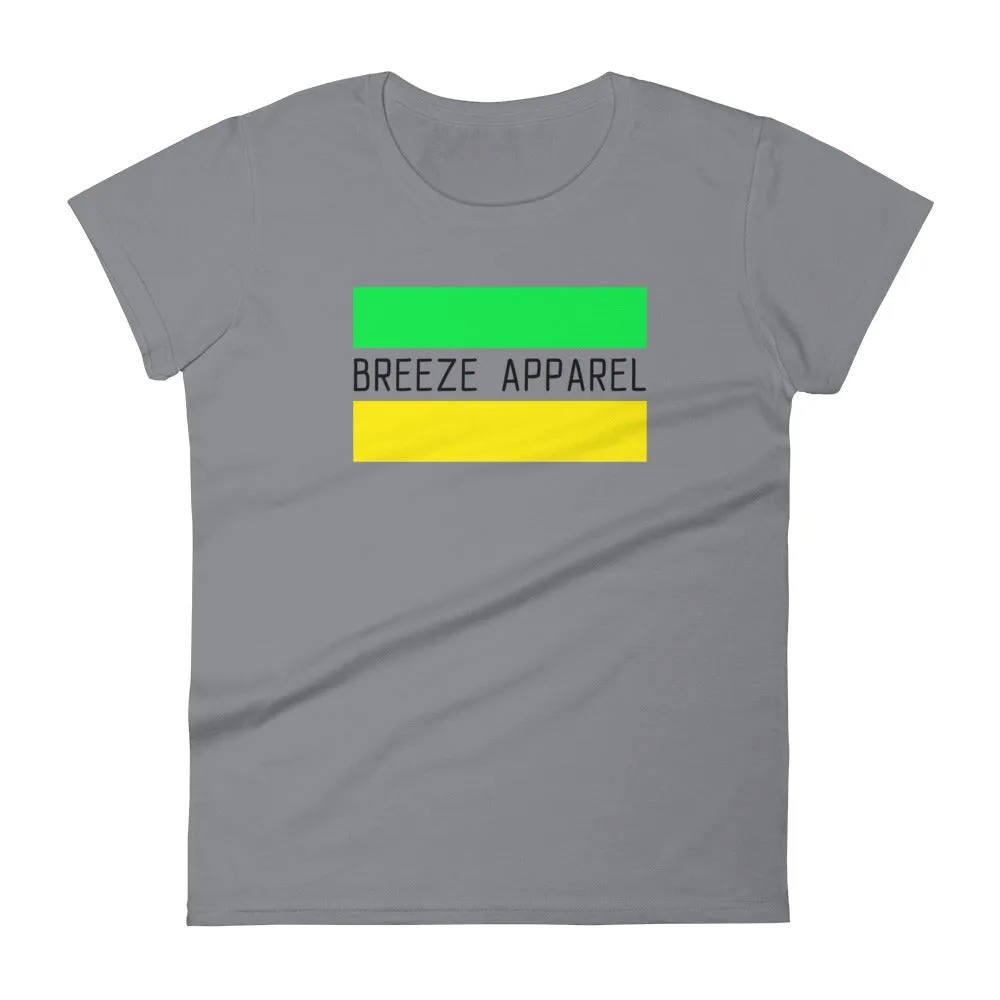'Jamaican logo' women's short-sleeved shirt
