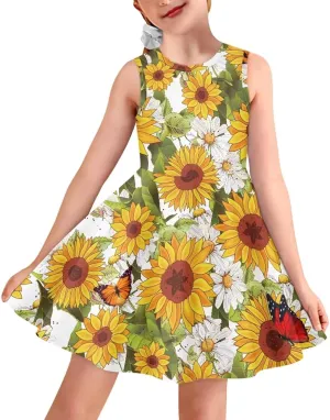 Kids Casual Dresses for Teens Girls 3-16 Outfit Summer Dress Clothes