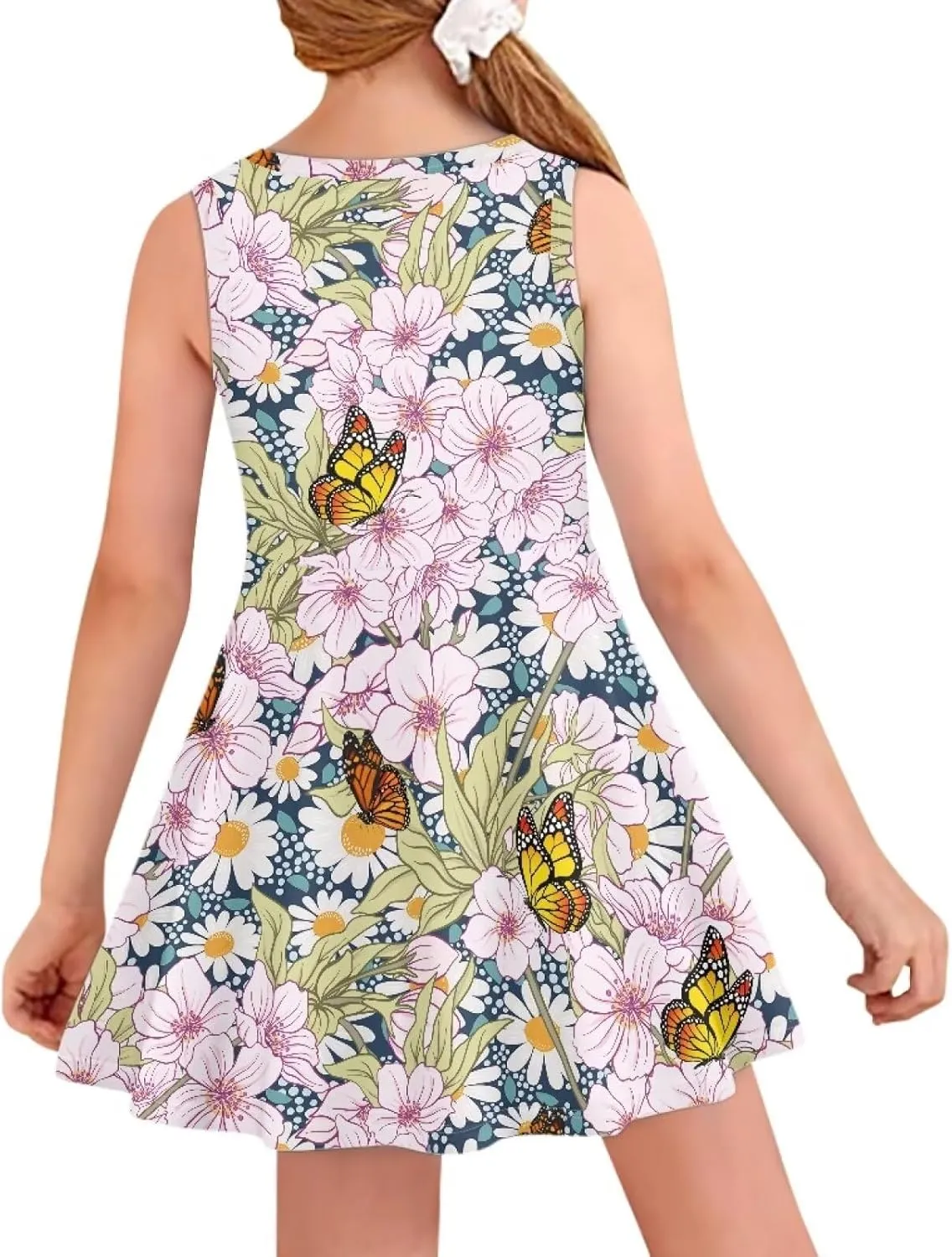 Kids Casual Dresses for Teens Girls 3-16 Outfit Summer Dress Clothes