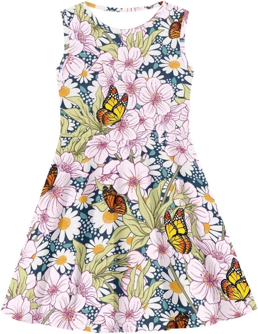 Kids Casual Dresses for Teens Girls 3-16 Outfit Summer Dress Clothes