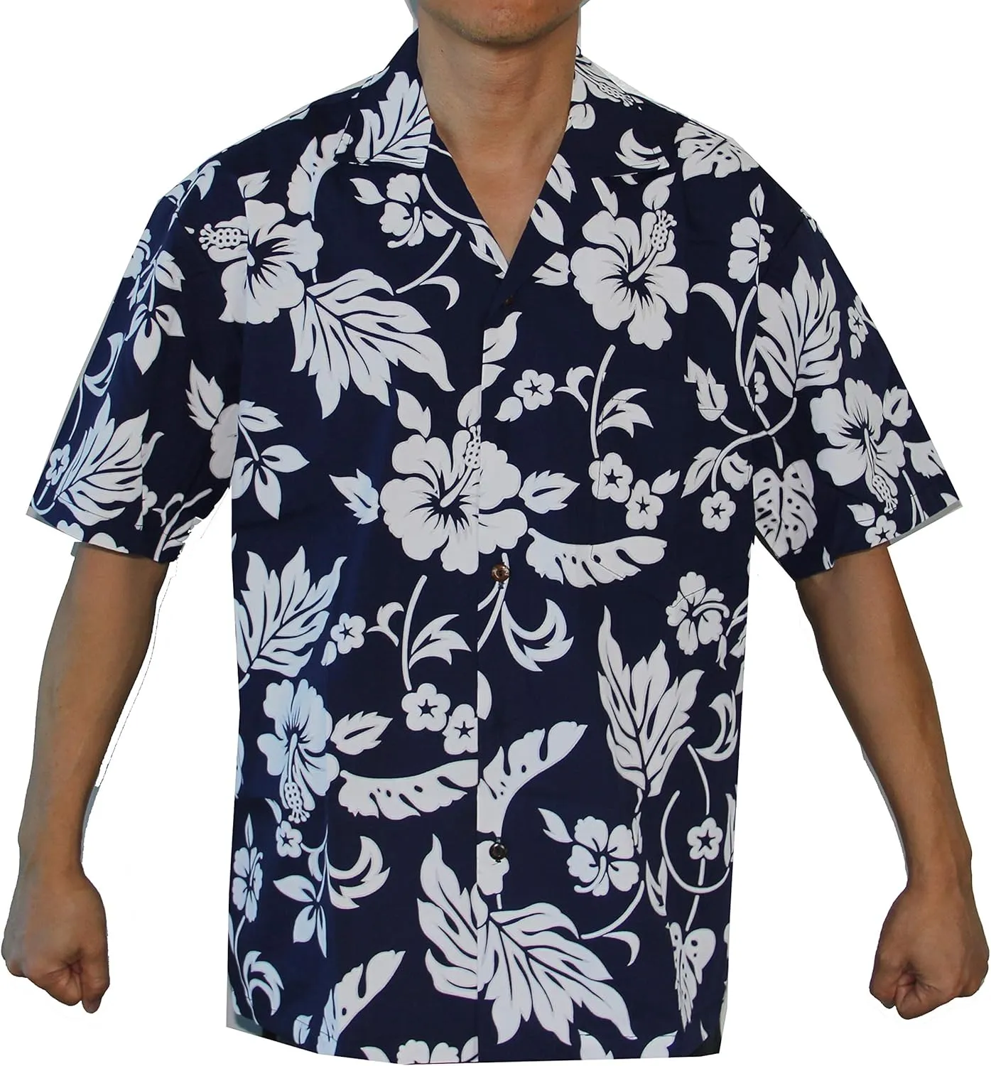 Made in Hawaii! Men's Hibiscus Flower Classic Hawaiian Shirts