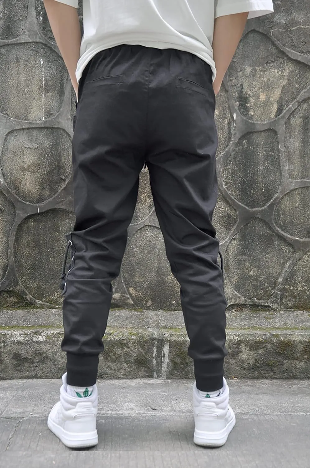 MOKEWEN Men's Jogger Streetwear Jogger Casual Harem Cargo Ankle Harem Pants