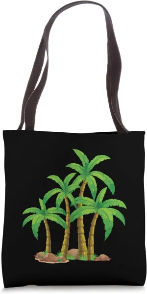 Palm Trees Bright Sunny Summer Season Beach Idea Tote Bag