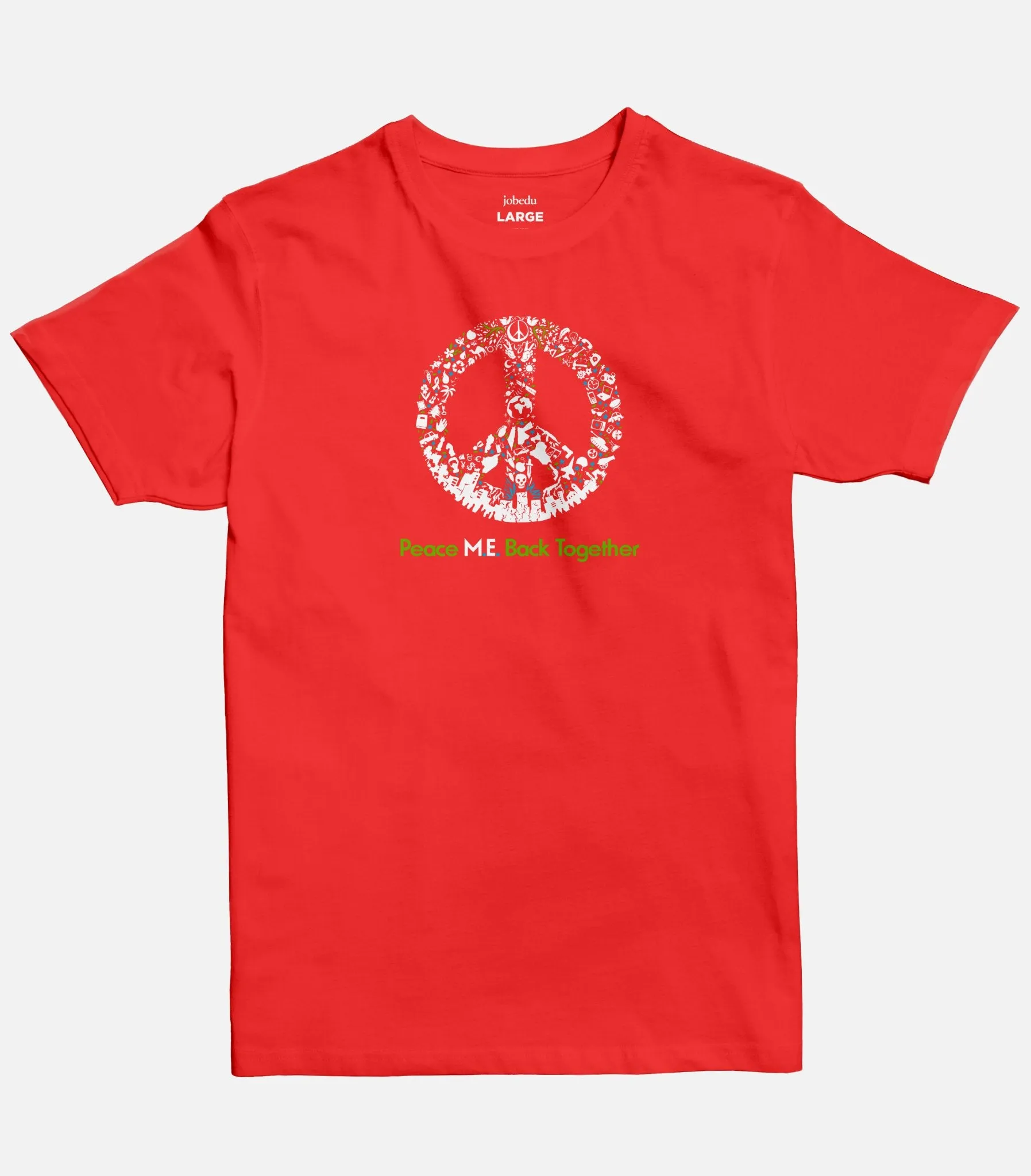 Peace M.E. Back Together | Basic Cut T-shirt