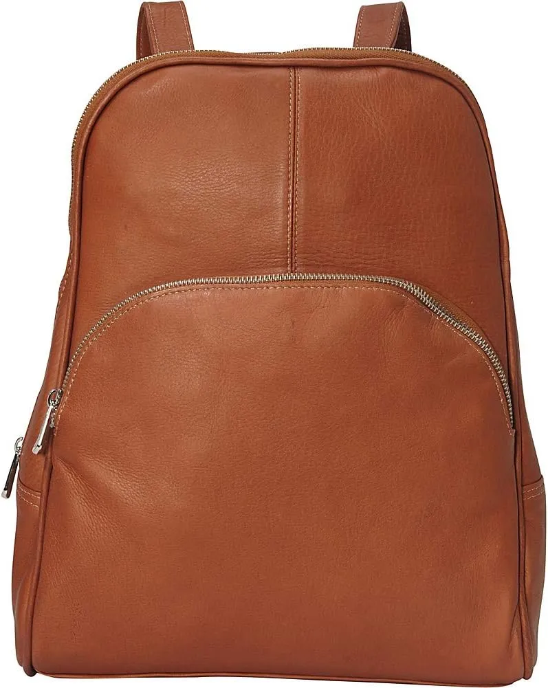 Piel Slim Classic Backpack (Saddle)