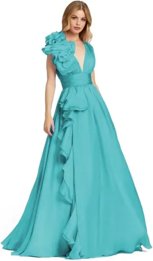 Pleated Ruffle Party Gowns for Women Prom Dresses Flowy 2024 Long Wedding Evening Party Dress HD257