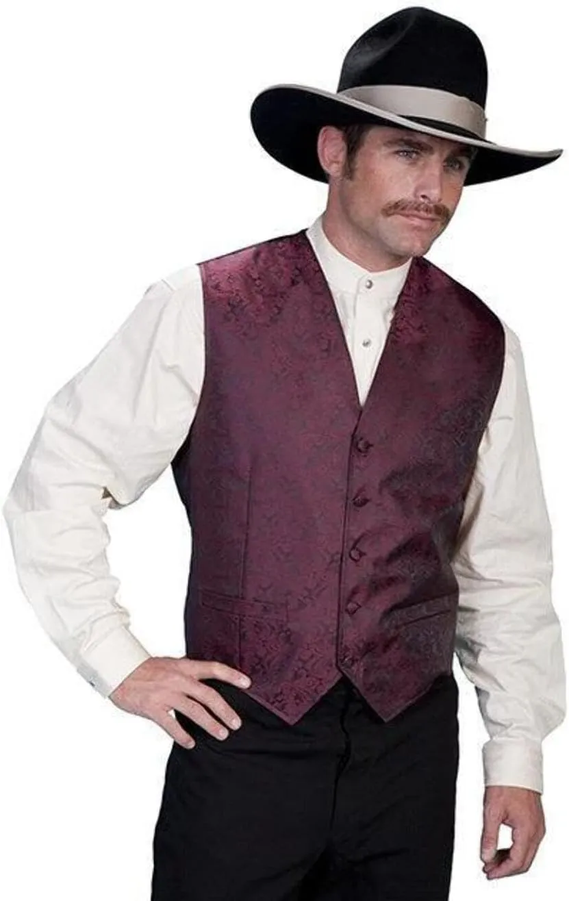Scully Men's Classic Paisley Vest