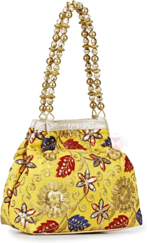 Suman Enterprises Bangle Potli Bag/Wristlet/Hand Bag For Women & Girls