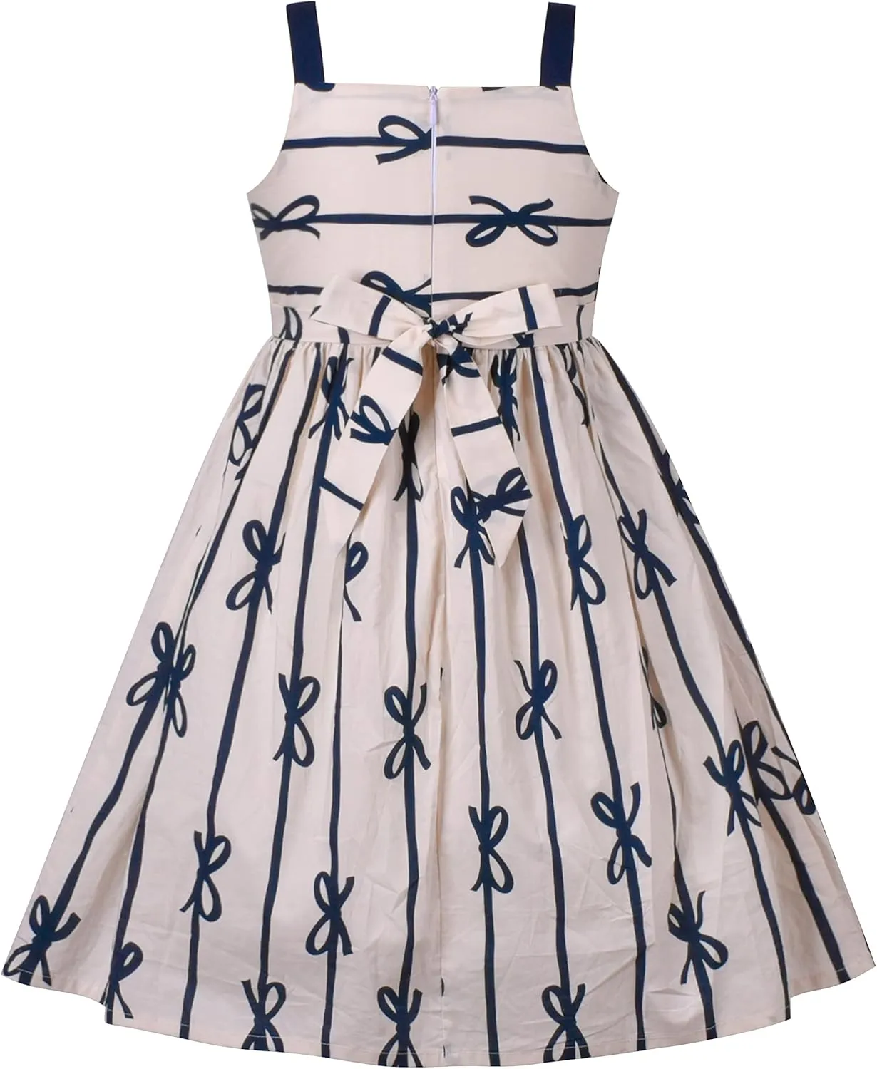 Sunny Fashion Girls Dress Yellow Flower Tank Sundress Party Size 4-8