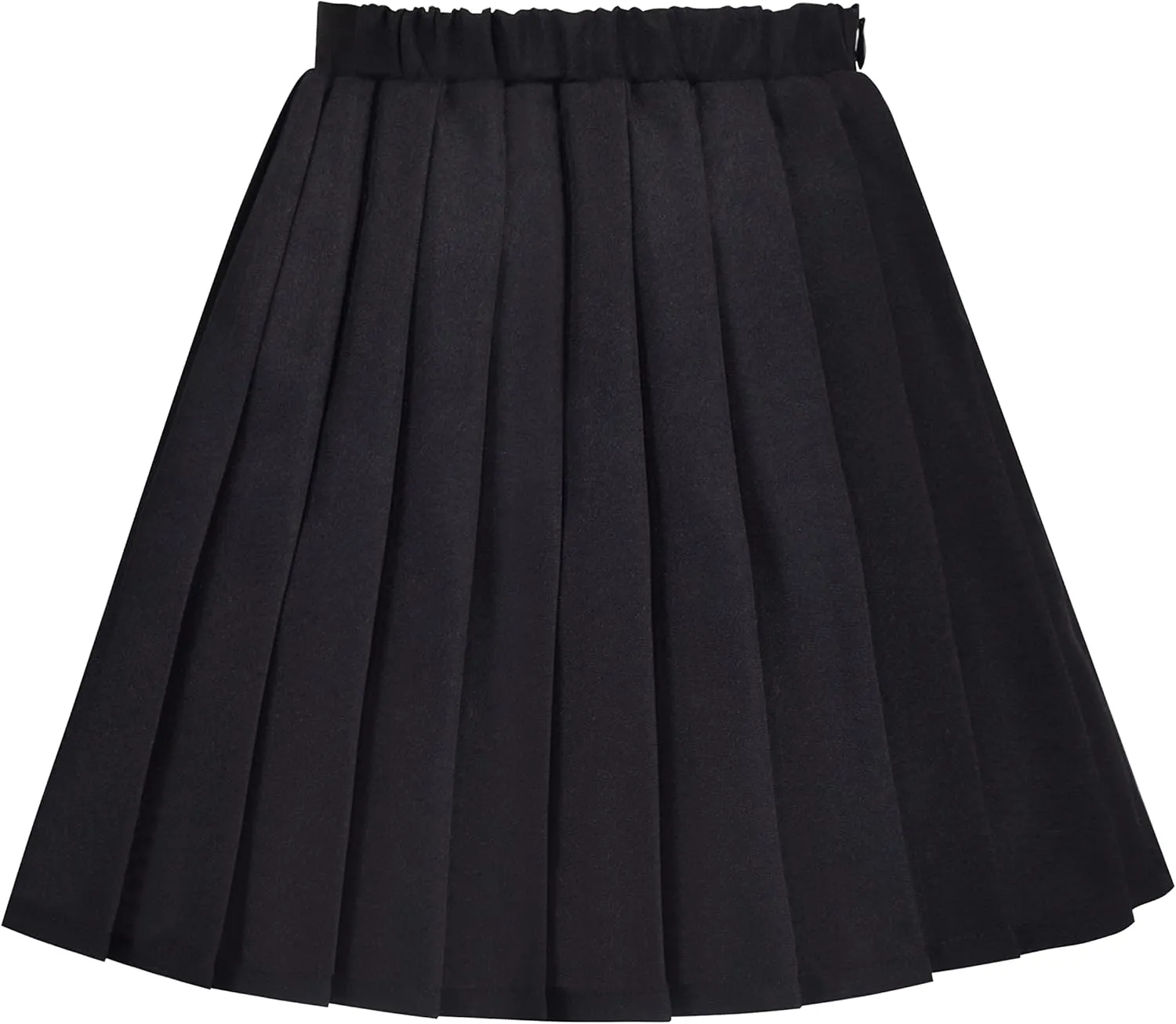 Sunny Fashion Girls Skirt Beige Pleated Bow Tie Back School Uniform Size 6-14