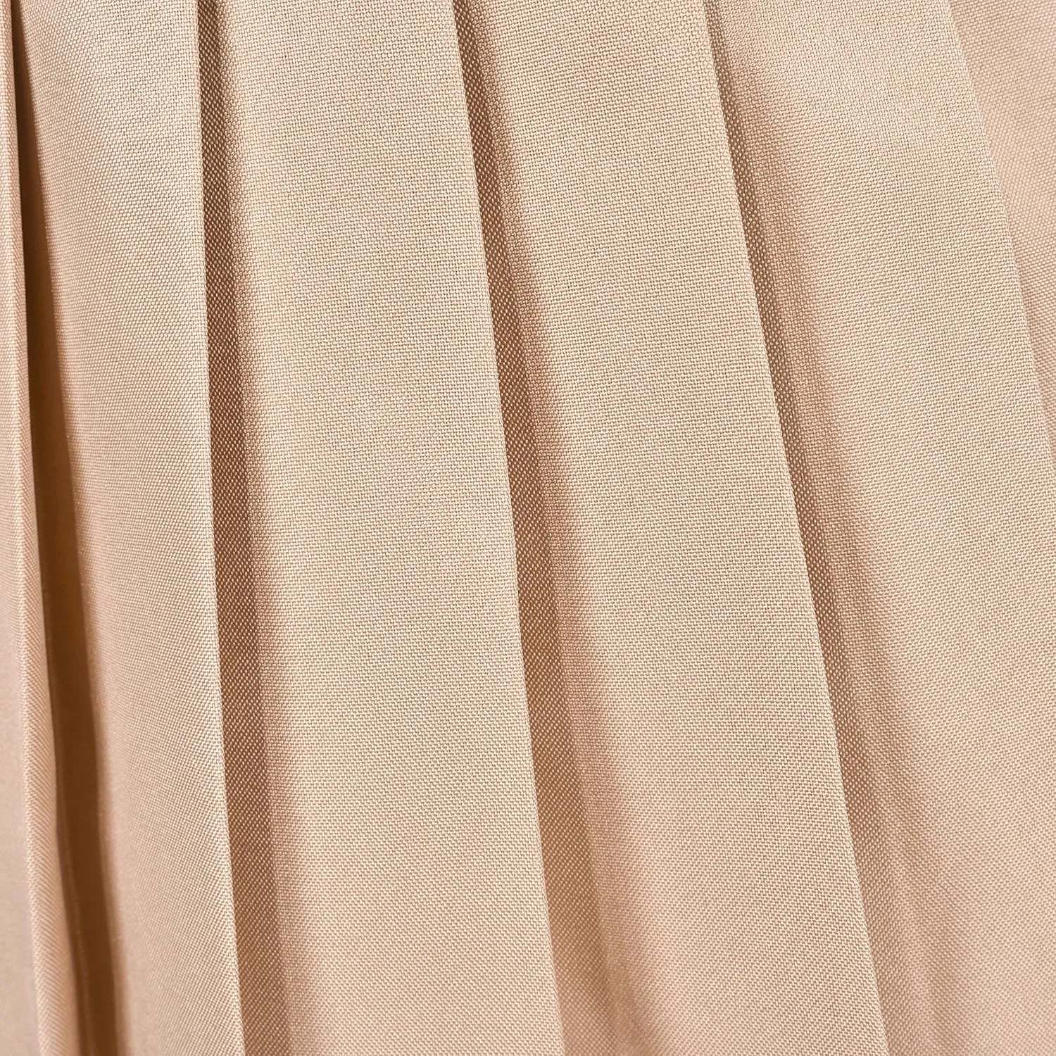 Sunny Fashion Girls Skirt Beige Pleated Bow Tie Back School Uniform Size 6-14