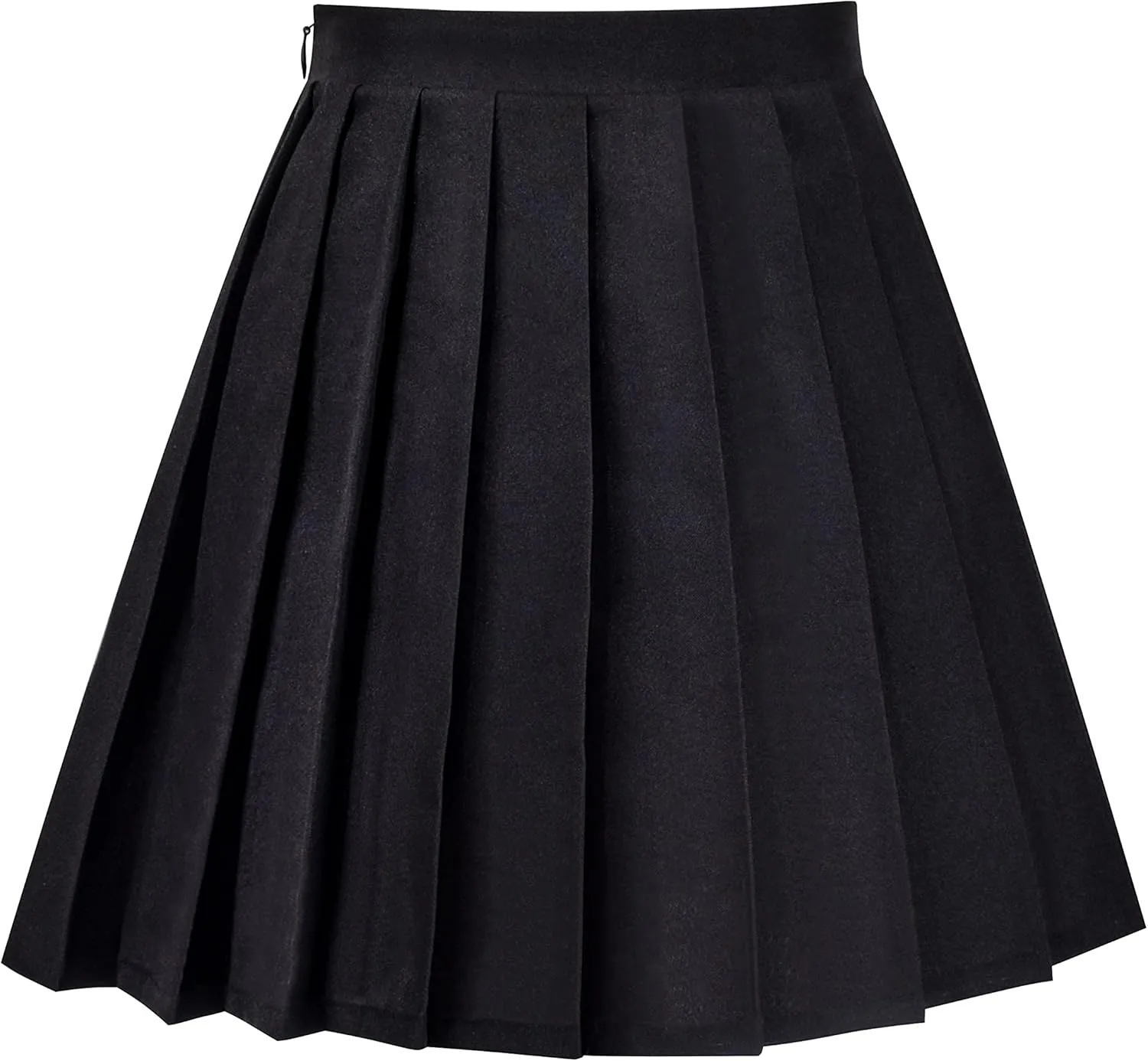 Sunny Fashion Girls Skirt Beige Pleated Bow Tie Back School Uniform Size 6-14