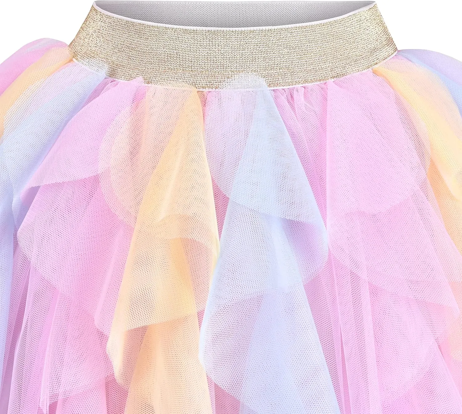 Sunny Fashion Girls Skirt Navy Blue Pearl Stars Sparkling Tutu Dancing Size 4-12