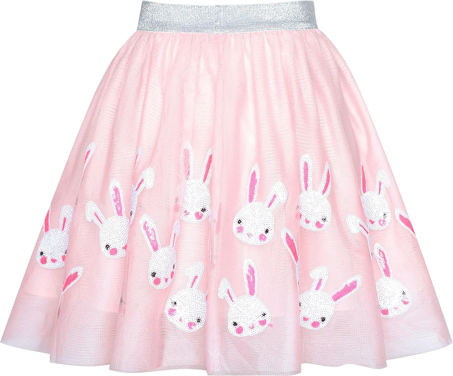 Sunny Fashion Girls Skirt Tutu Rainbow Multicolor Ballet Dancing Party Size 2-10