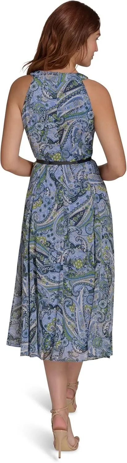 Tommy Hilfiger Women's Chiffon Midi Dress