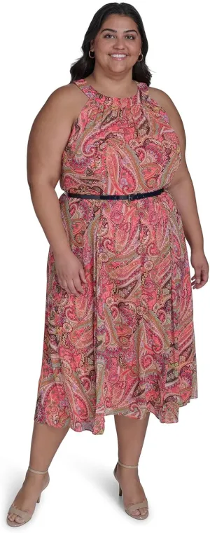 Tommy Hilfiger Women's Chiffon Midi Dress