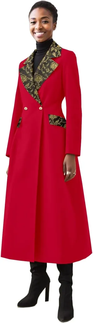 Trench Coat Women Double-Breasted Long Winter Wool Classic Coat Lapel Collar Belted Long Jacket
