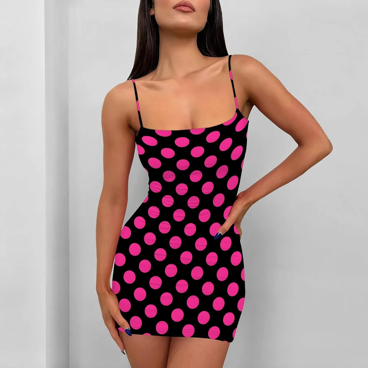 Women's Sexy Bodycon Mini Dress Summer Going Out Short Party Tank Casual Club Dresses Beach Vacation S-3XL