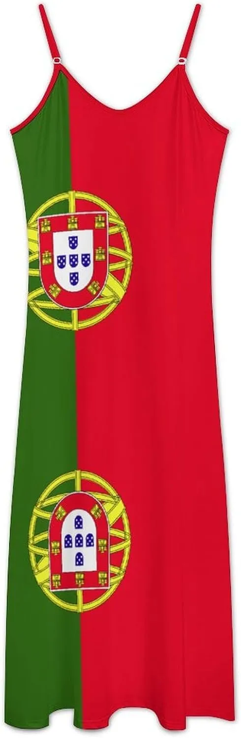 Women's Summer Camisole Dress Seychelles Flag Classic Camisole Unique Party Formal Wedding Guest Dresses