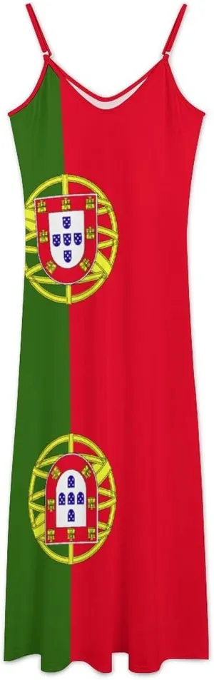 Women's Summer Camisole Dress Seychelles Flag Classic Camisole Unique Party Formal Wedding Guest Dresses