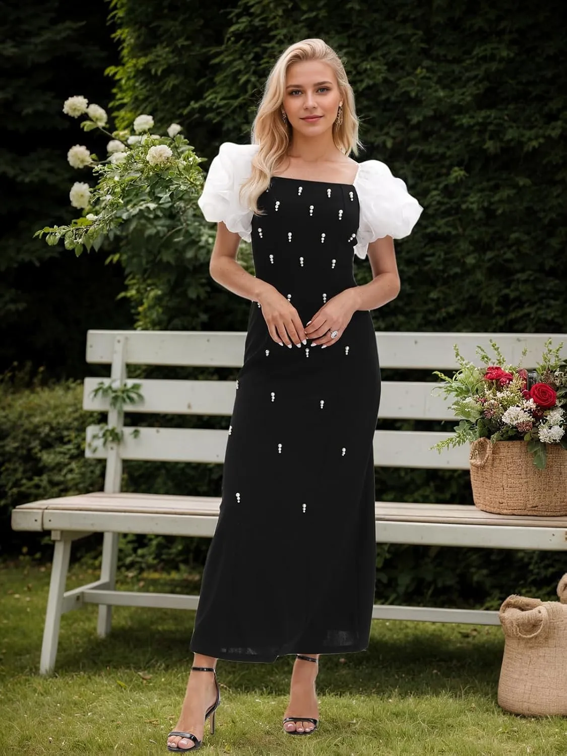Women's Summer Club & Night Out Dresses Elegant Evening Party Cocktail Sexy Ruched Prom Wedding Guest Maxi Dress