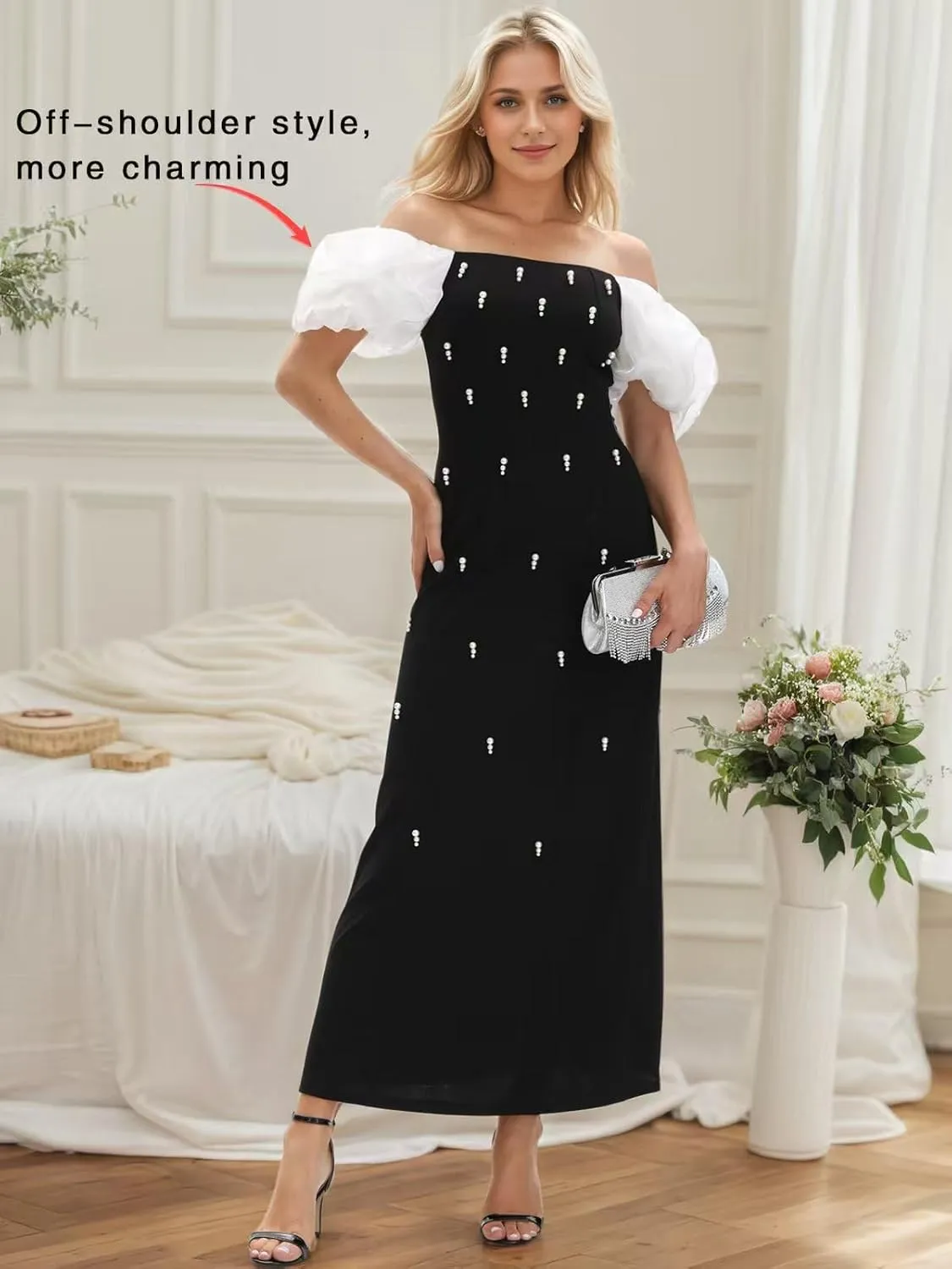Women's Summer Club & Night Out Dresses Elegant Evening Party Cocktail Sexy Ruched Prom Wedding Guest Maxi Dress