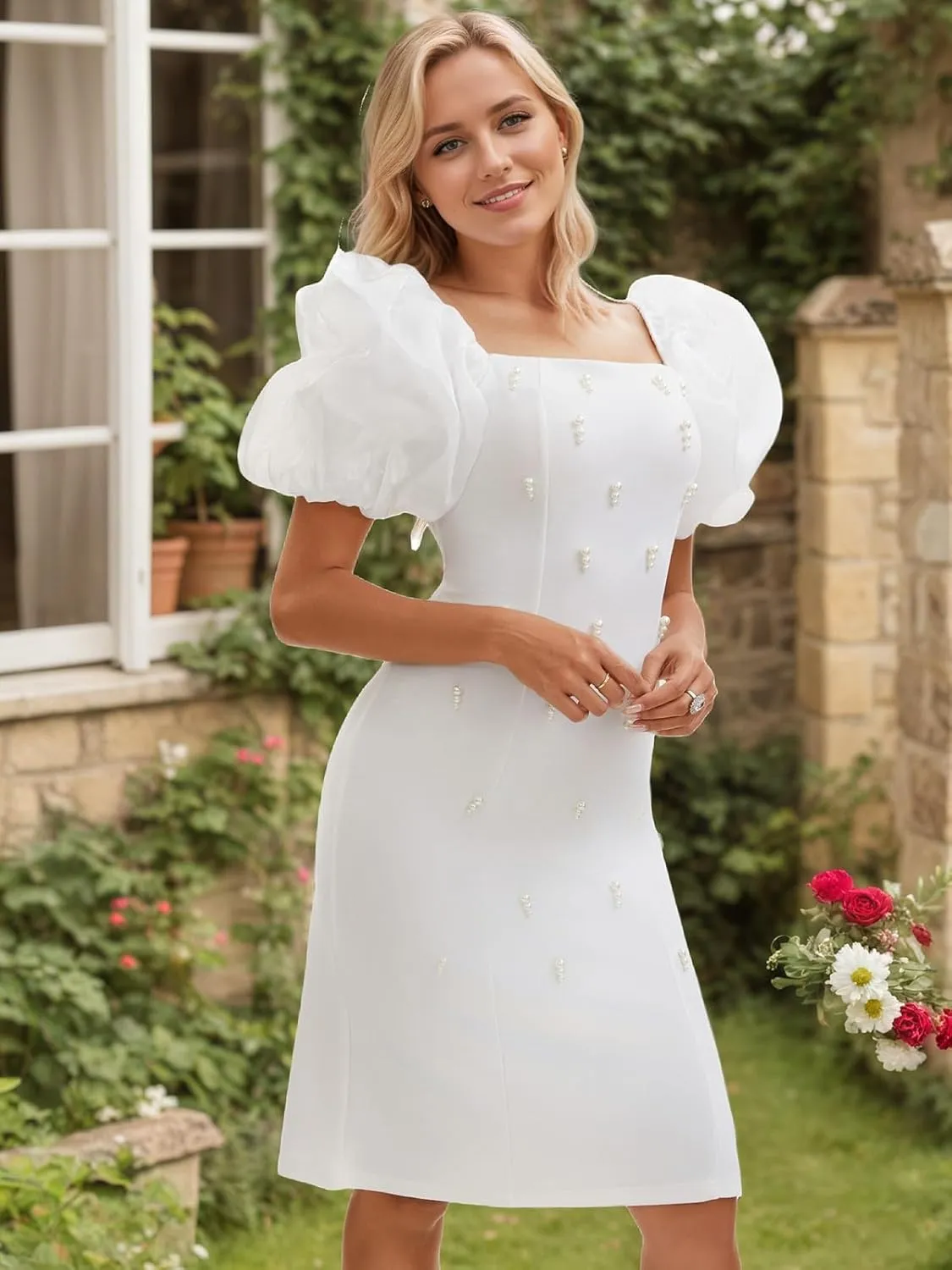 Women's Summer Club & Night Out Dresses Elegant Evening Party Cocktail Sexy Ruched Prom Wedding Guest Maxi Dress