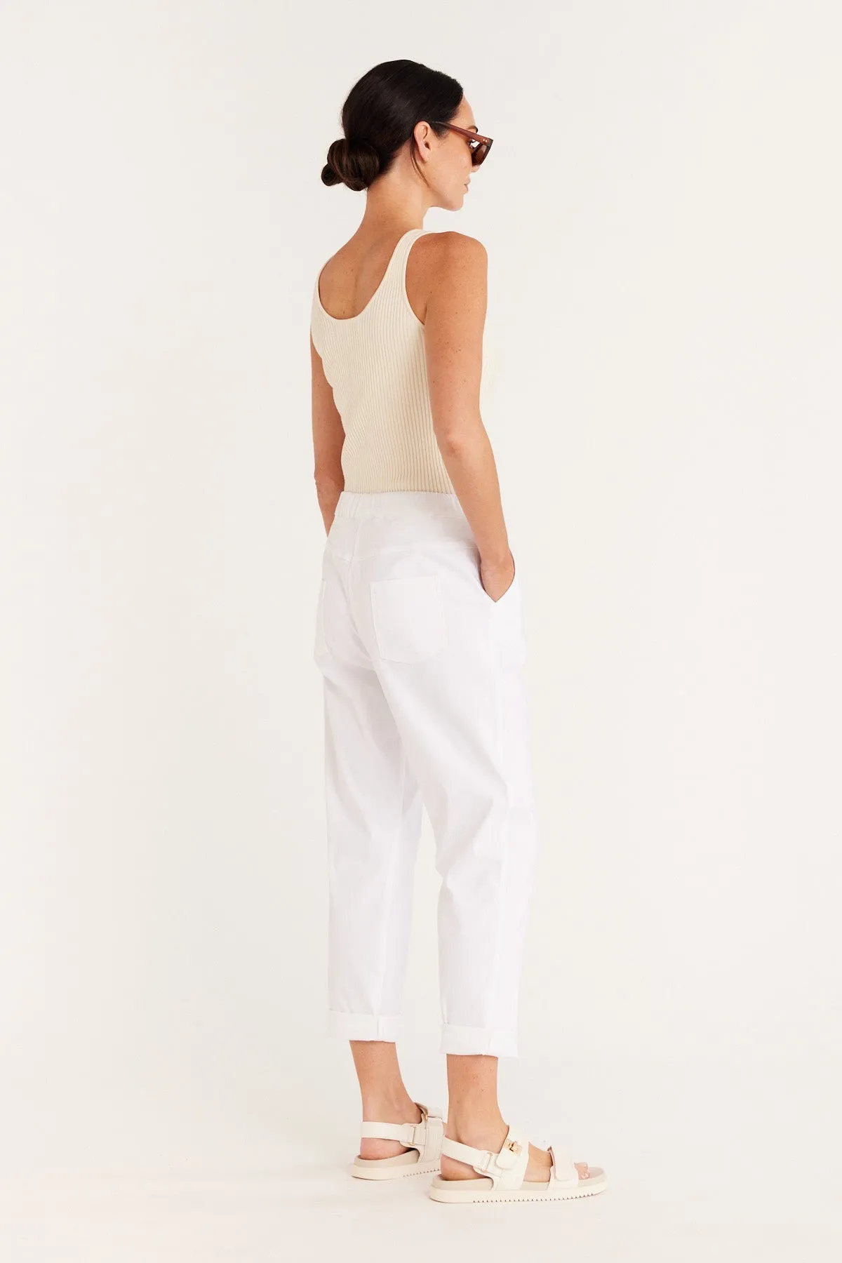Zoe Jogger  - White