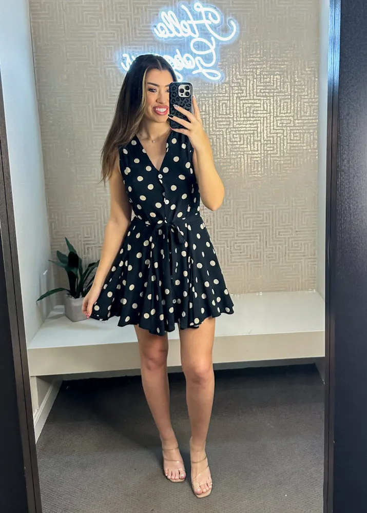 Zuri Polka Dot Dress